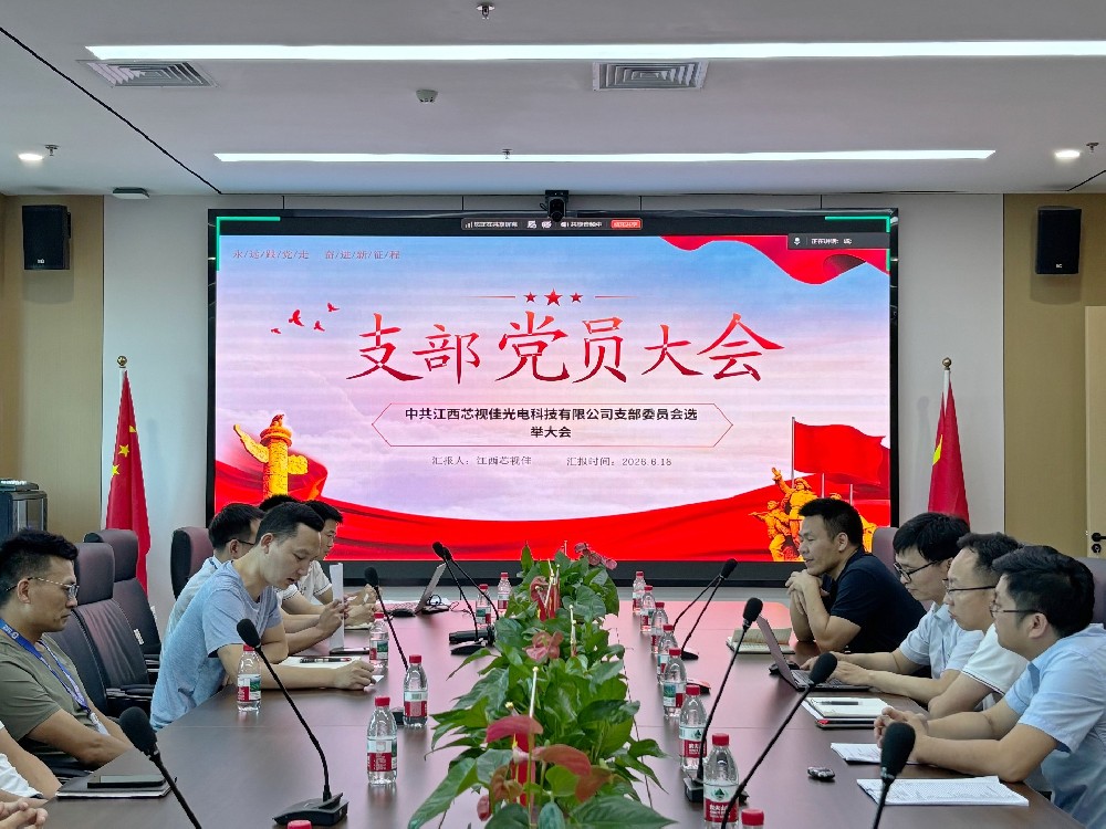 黨建引領(lǐng)啟新程｜江西芯視佳順利選舉產(chǎn)生黨支部書記
